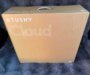 TUSHY Cloud Electric Bidet Seat Heated Toilet Seat Dryer Elongated NIB